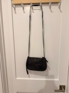 Madison West faux Leather Crossbody Bag with removable Chain Strap